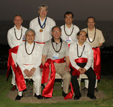 APOA team leaders with POSNA president in Hawaii (2010)