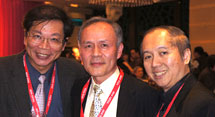 Current Board vice chairman, chairman and secretary-treasurer